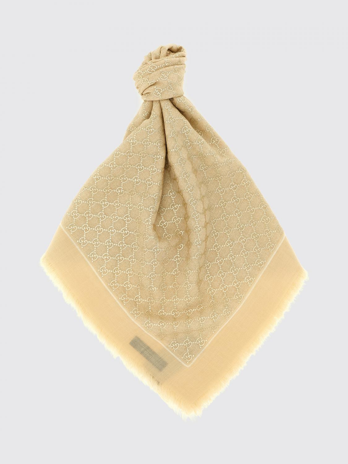 GUCCI OS gg monogram wool stole