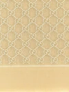 gg monogram wool stole