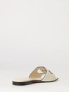 smooth leather mules with gg monogram and square toe