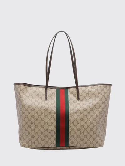 tribeca monogram jacquard shoulder bag with double handle