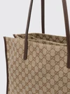 londra monogram jacquard shoulder bag with double leather handle