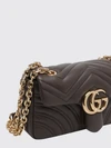gg marmont mini matelassé nappa leather chevron shoulder bag