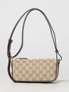gg monogram jacquard cotton mini shoulder bag