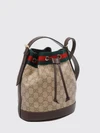 venice mini gg monogram jacquard fabric bucket bag