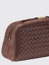 nodo intrecciato woven nappa leather clutch bag