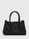 small pinacoteca handbag in intrecciato calfskin leather