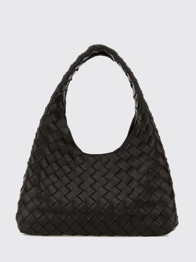 small campana intrecciato leather shoulder bag