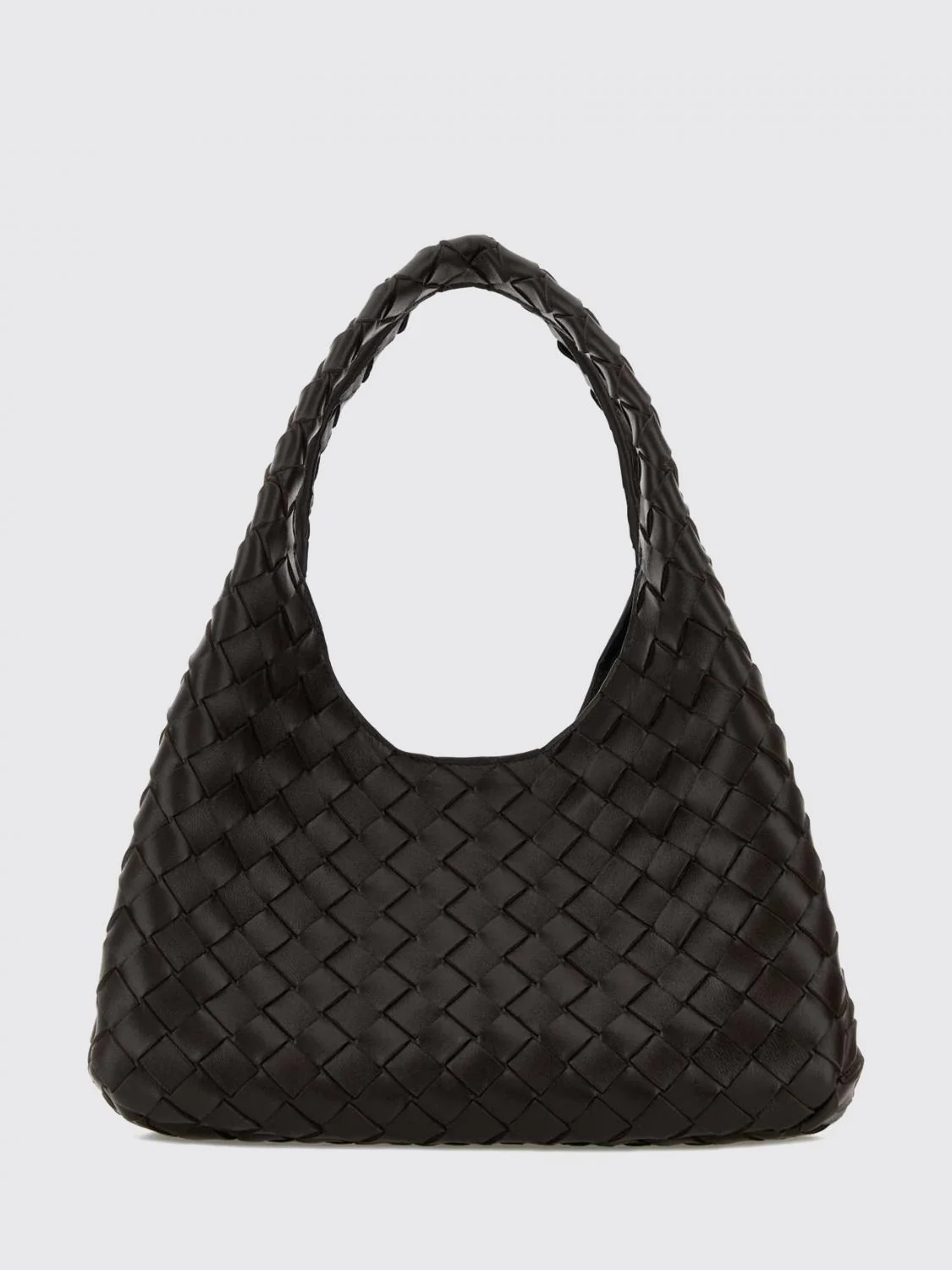 BOTTEGA VENETA OS small campana intrecciato leather shoulder bag