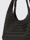 small campana intrecciato leather shoulder bag