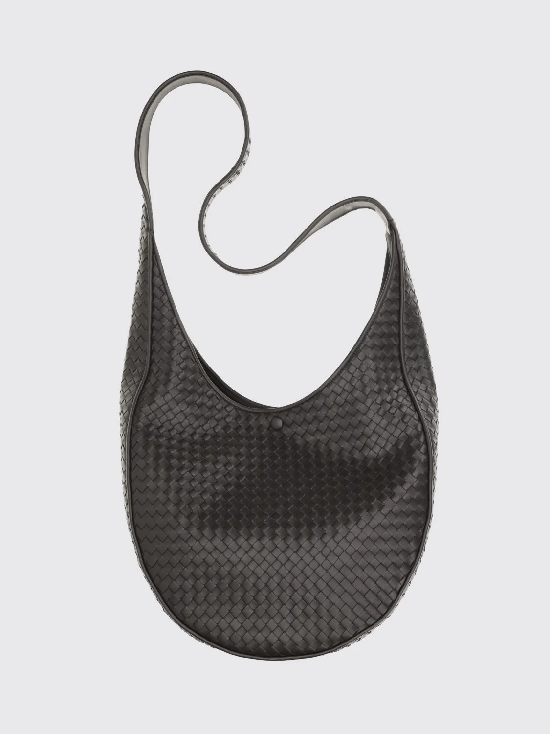 ovetto woven leather shoulder bag