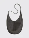 ovetto woven leather shoulder bag
