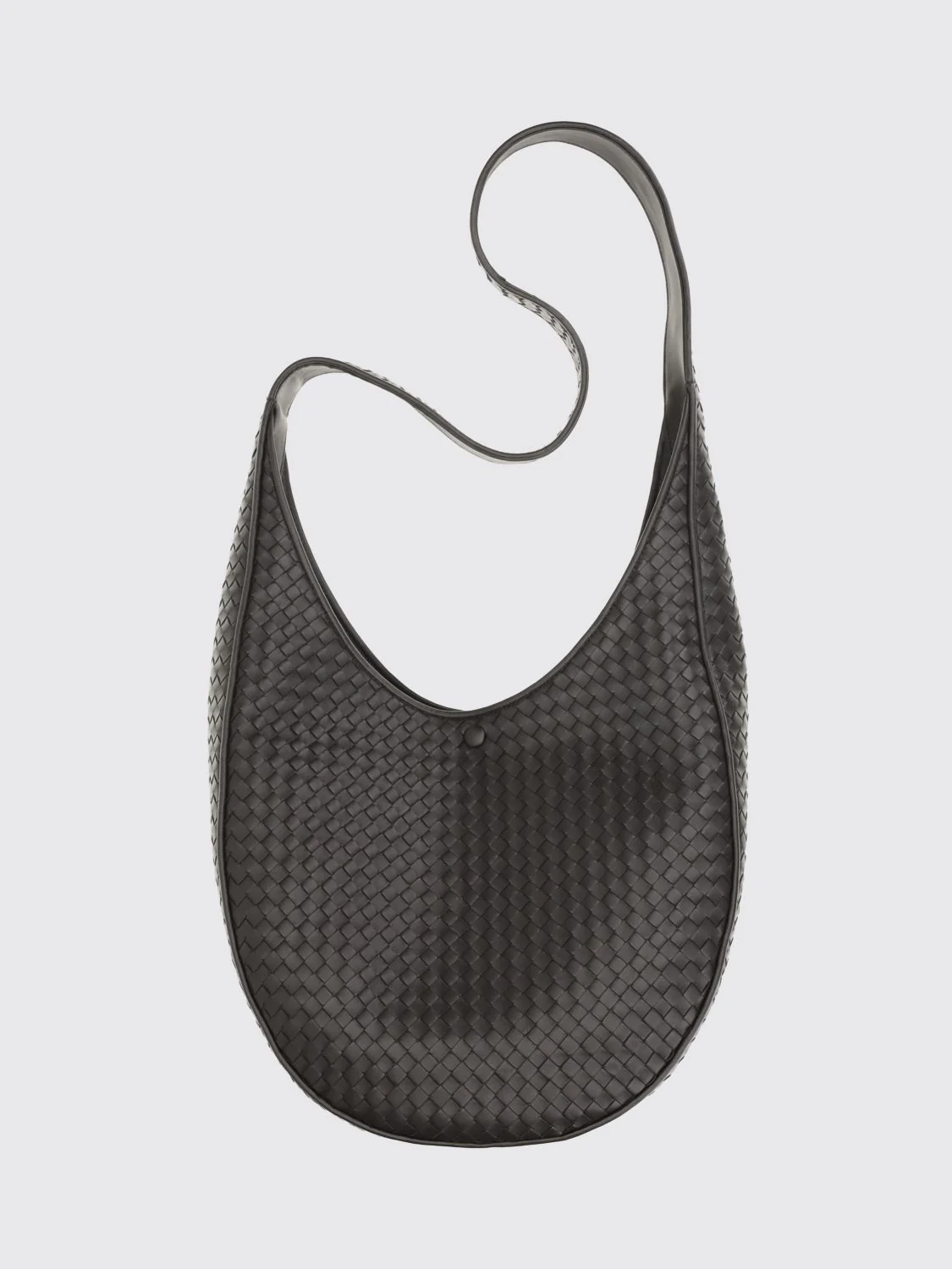 ovetto woven leather shoulder bag