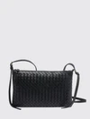 small woven nappa crossbody bag