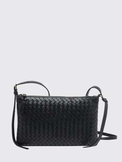 small woven nappa crossbody bag