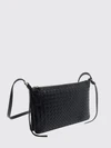 small woven nappa crossbody bag