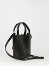 spin mini grained calfskin handbag chloé with ring detail