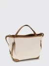 clover small canvas handbag chloé with jacquard logo