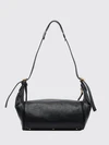 paddington grained calfskin shoulder bag chloé with padlock