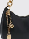 banana smooth calfskin handbag chloé with rigid handle