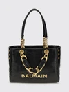 1945 soft calfskin leather tote with pb labyrinth monogram