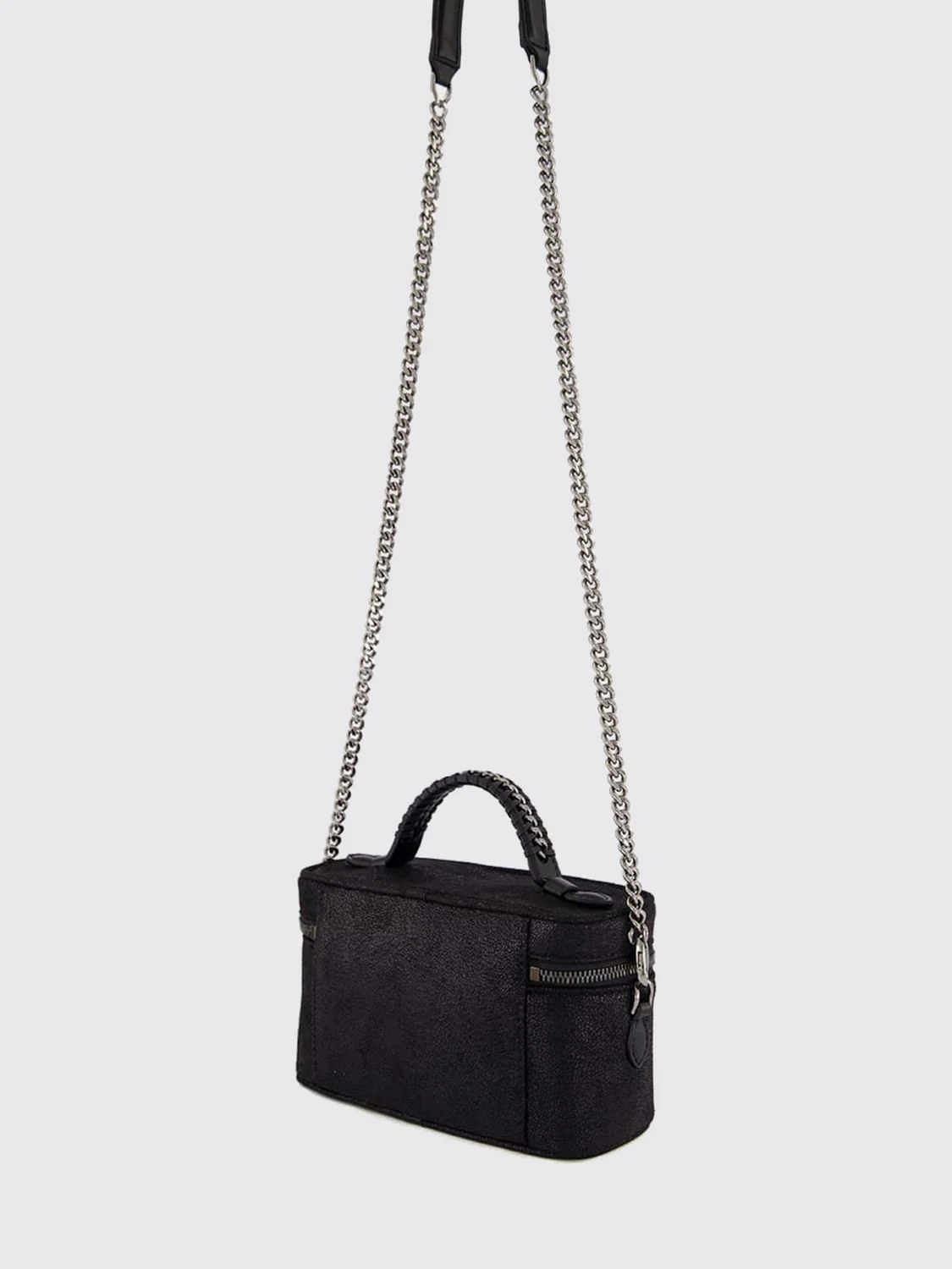 STELLA MCCARTNEY OS falabella vanity mini bag in eco alter mat with chain