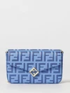 ff diamonds leather crossbody bag with monogram