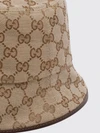 gg monogram jacquard bucket hat in cotton blend fabric