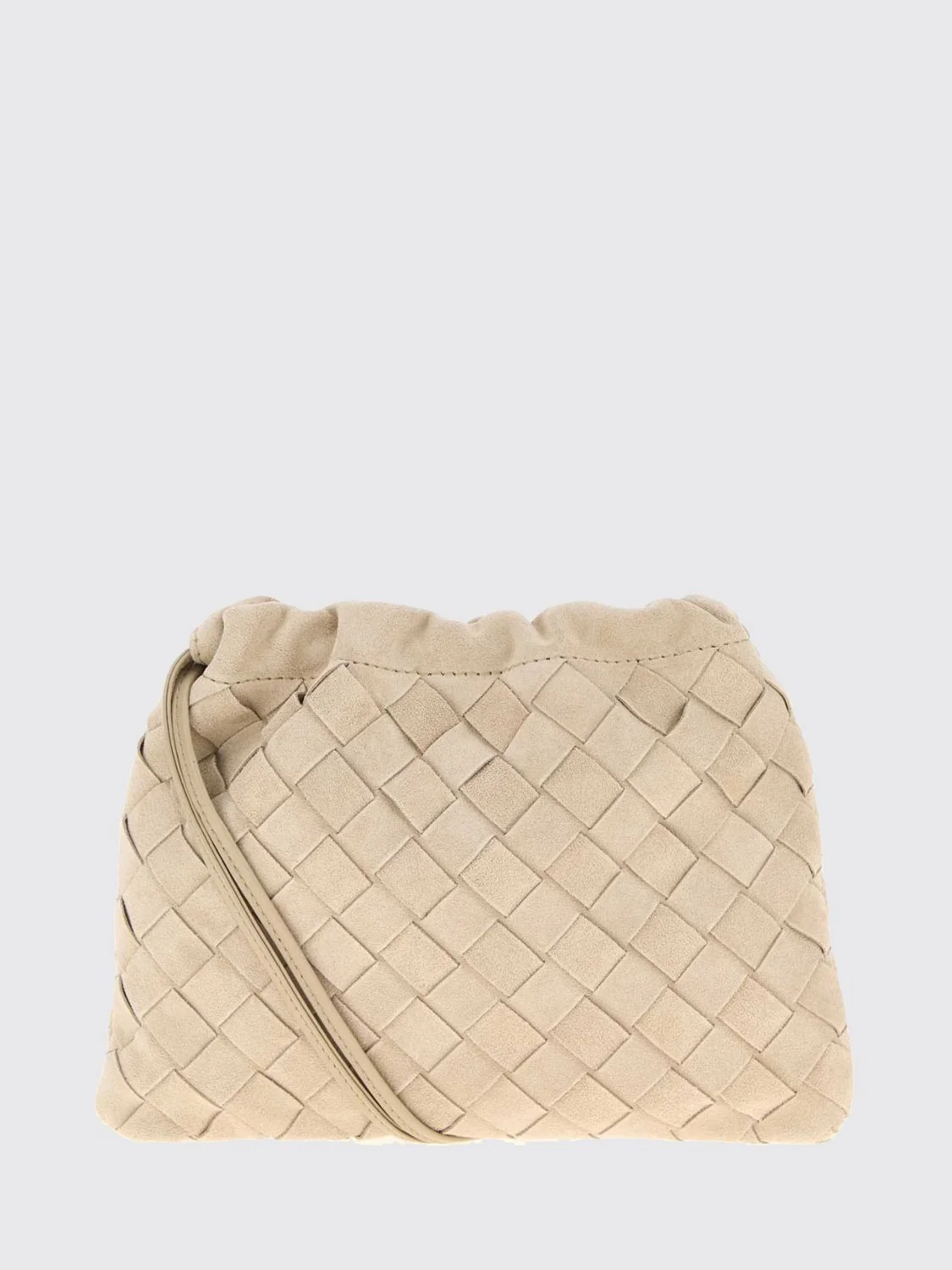 BOTTEGA VENETA OS intrecciato suede leather mini bag