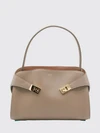 hug medium smooth calfskin leather flap shoulder bag