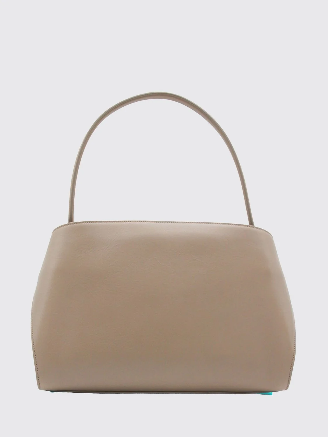 FERRAGAMO OS hug medium smooth calfskin leather flap shoulder bag