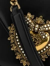 devotion mini shoulder bag in nappa with sacred heart