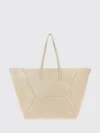 suede calfskin shoulder bag with removable pouch