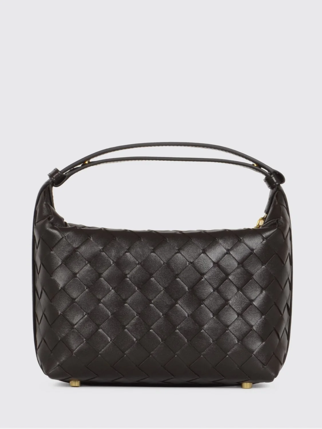 wallace mini woven calfskin handbag