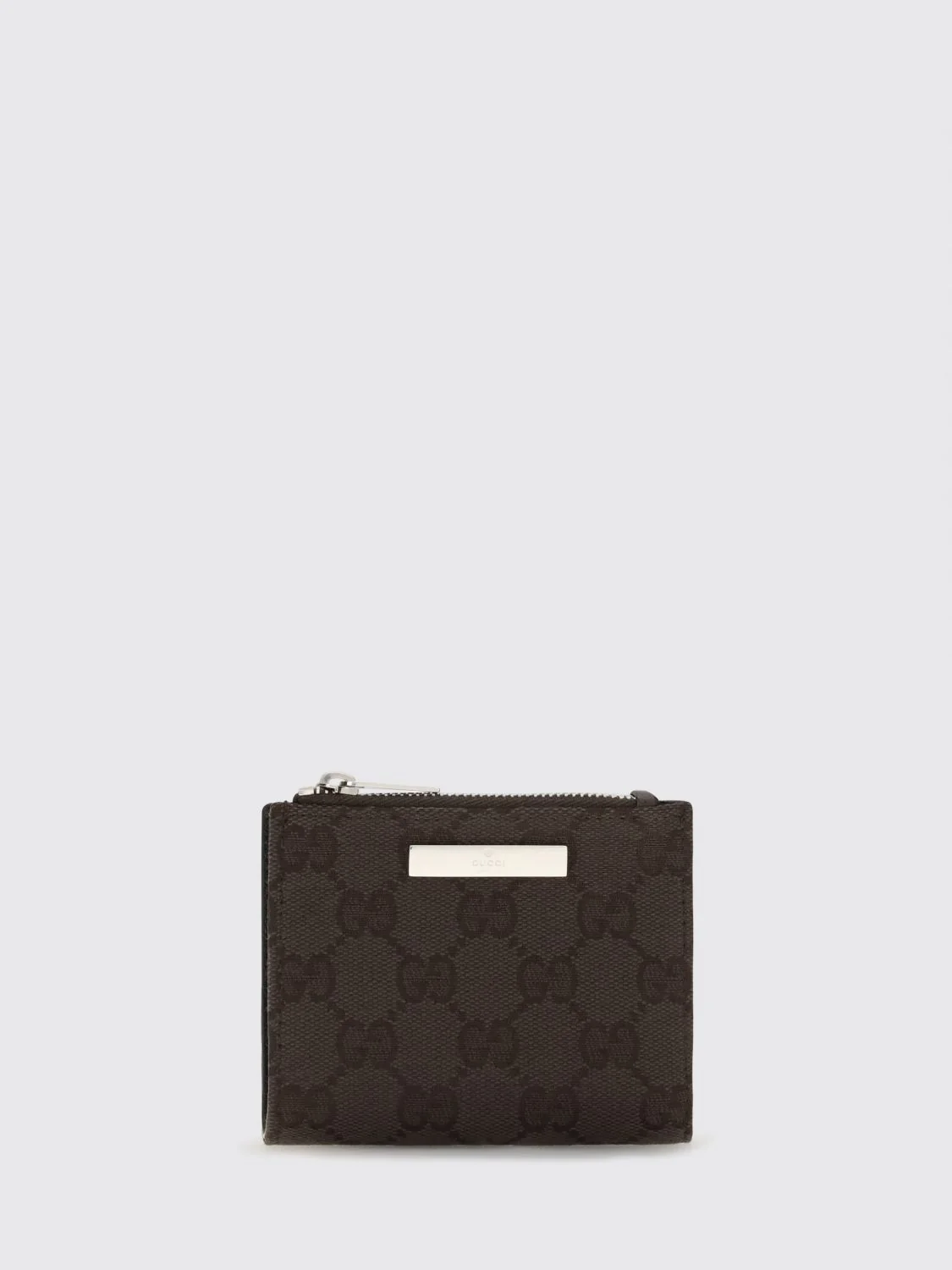GUCCI OS gg monogram jacquard fabric bifold wallet