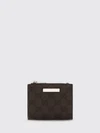 gg monogram jacquard fabric bifold wallet
