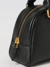 vlogo signature mini bowling bag in grained leather