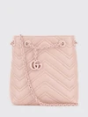 gg marmont mini chevron matelassé nappa leather bucket bag