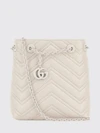 gg marmont mini chevron matelassé nappa leather bucket bag
