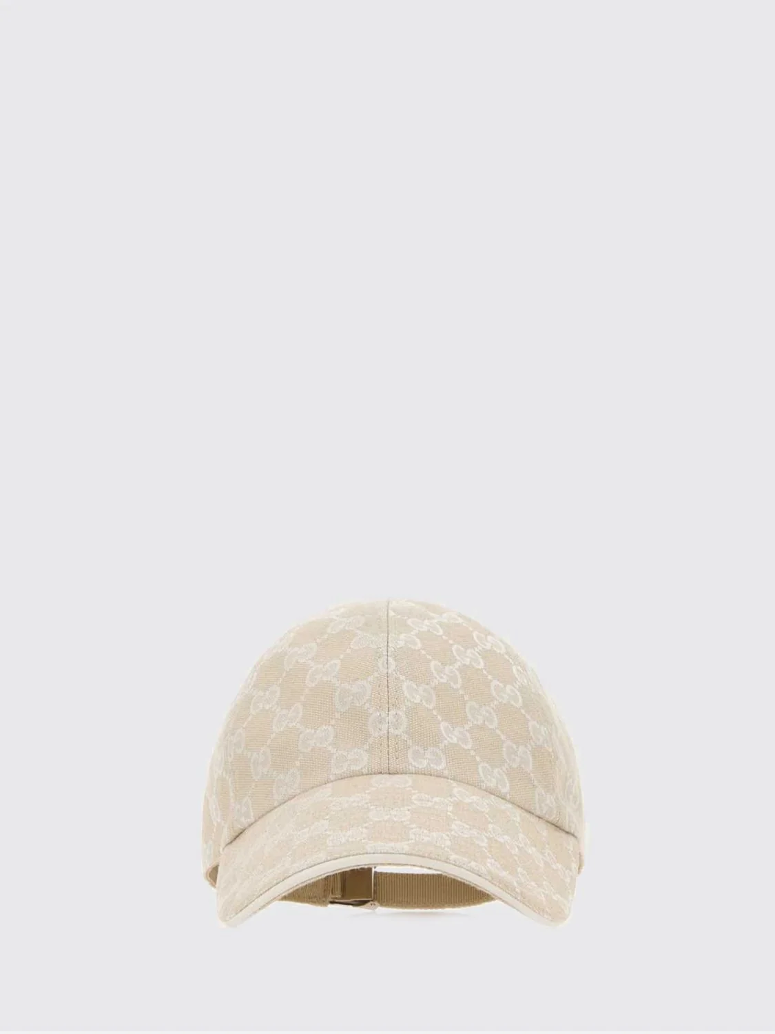gg monogram cotton jacquard baseball cap