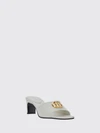 nappa leather mules with mid-heel and gg monogram hardware