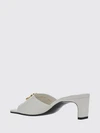 nappa leather mules with mid-heel and gg monogram hardware