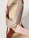 colibrì high-heeled slingbacks in technical fabric with abstract print