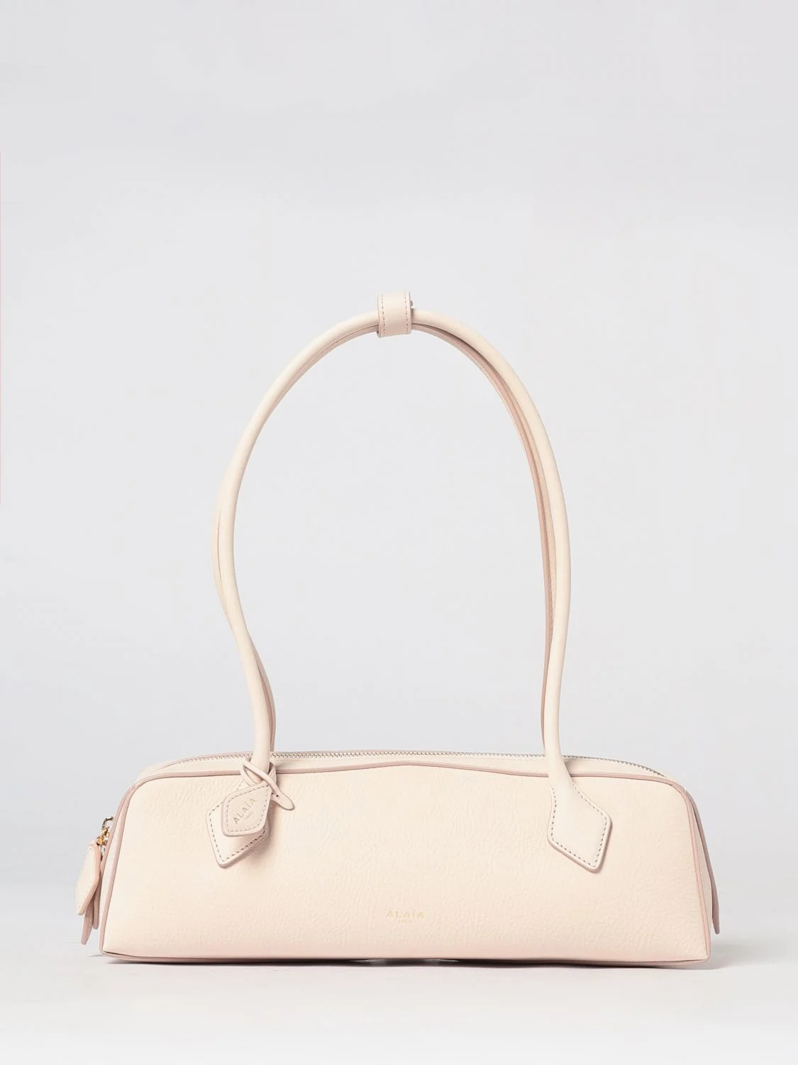 medium le teckel calfskin leather and nubuck shoulder bag