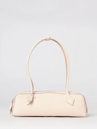 medium le teckel calfskin leather and nubuck shoulder bag