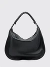 marcie shoulder bag chloé in calfskin leather with braided handle
