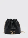 vlogo signature mini bucket bag in calf leather