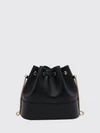 vlogo signature mini bucket bag in calf leather