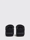alaska suede platform mules with shearling lining