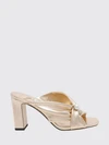 rafi high-heel mules sandals in laminated leather