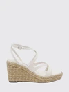 ayla square-toe leather wedge sandals
